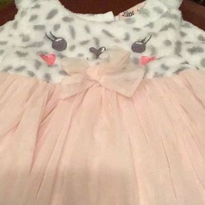 A pretty little pink cat dress